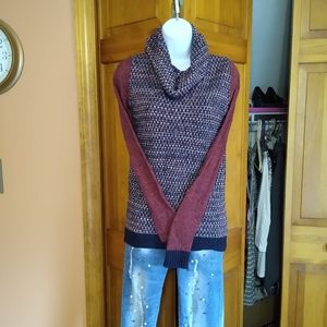 XS cowl neck sweater